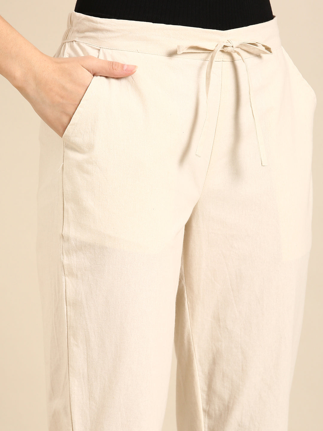 Diksha Classic Cream Pants