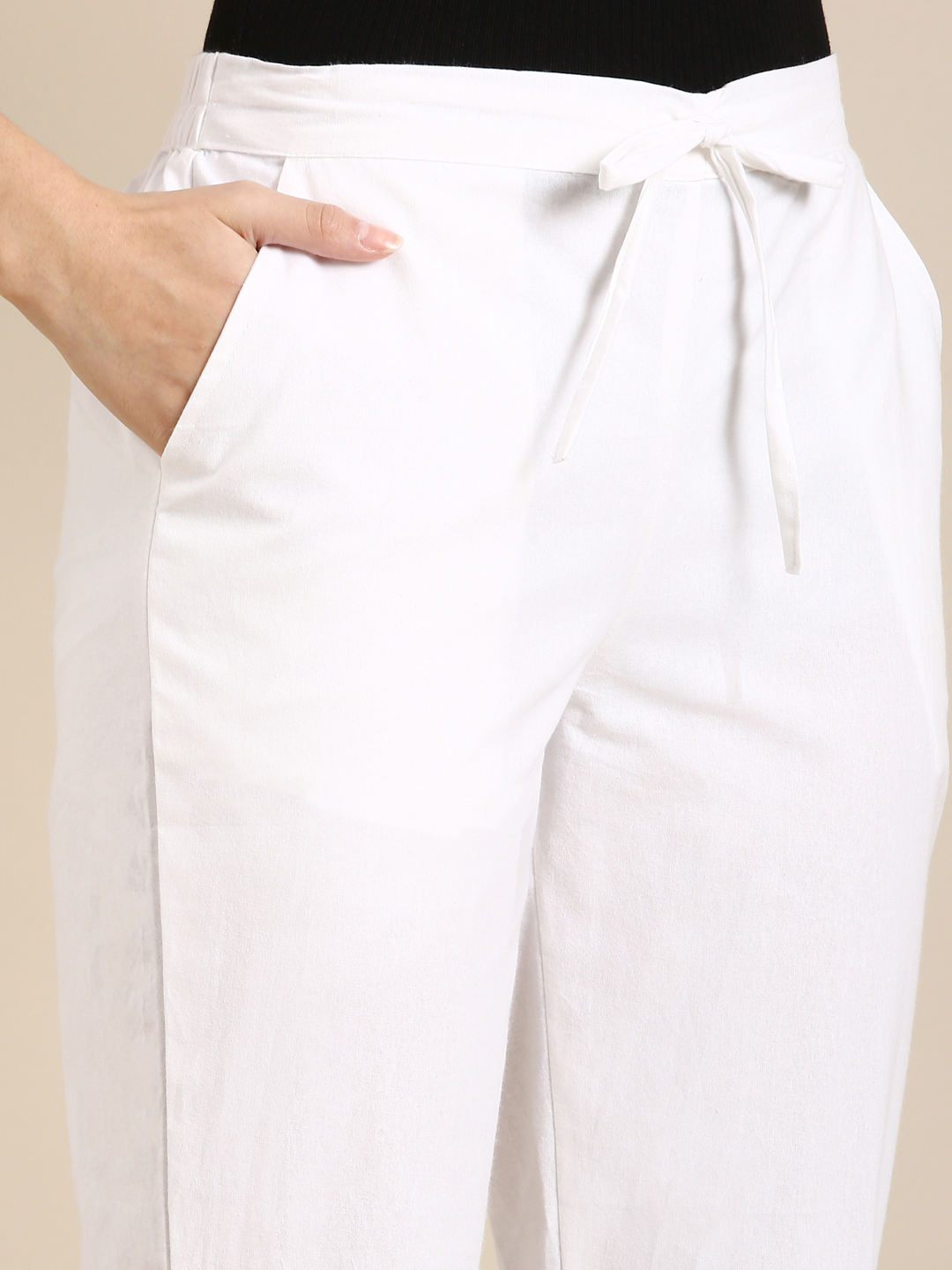 Meet Wholesome White Pants