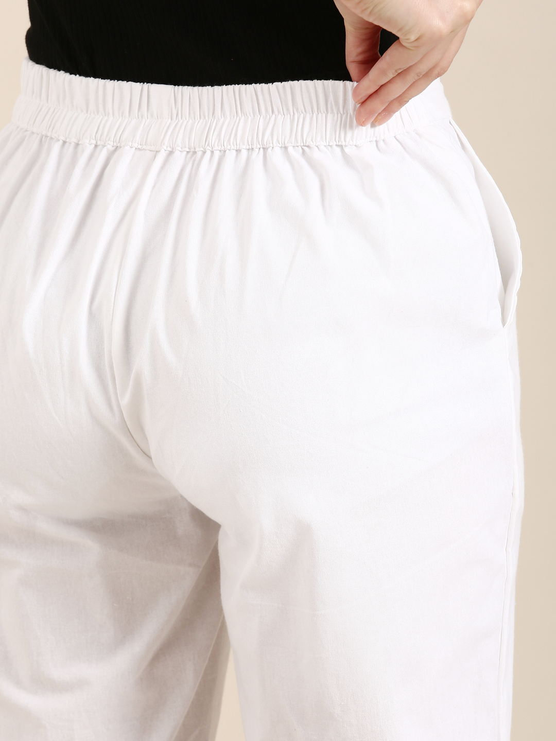 Meet Wholesome White Pants