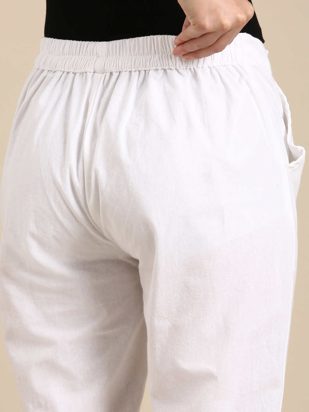 Shreya Wholesome White Pants