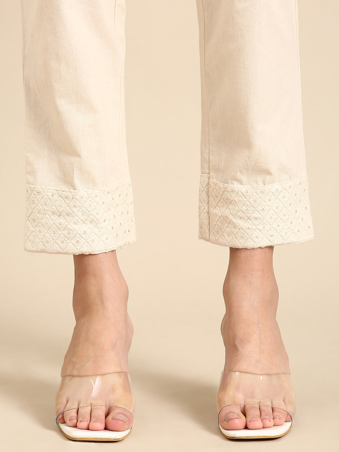 Diksha Classic Cream Pants