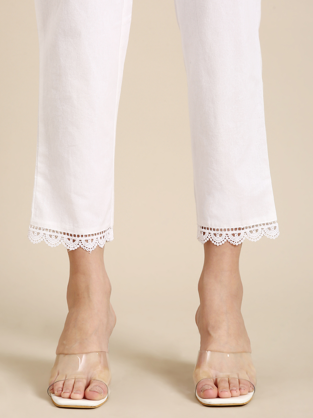 Meet Wholesome White Pants