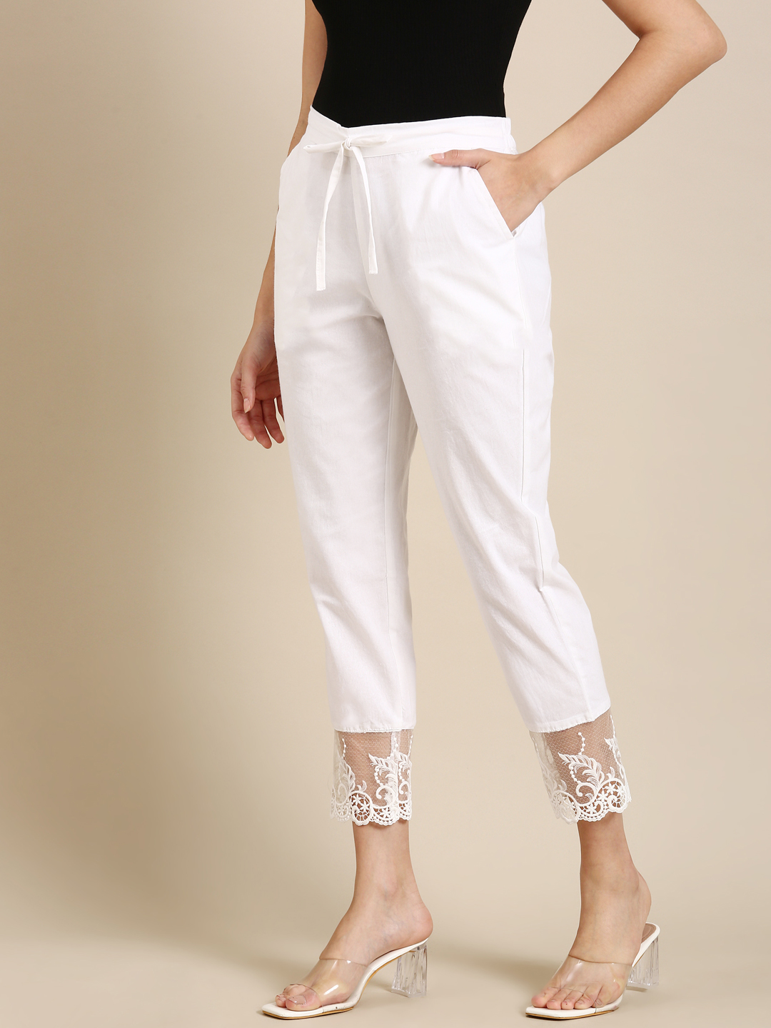 Monika Wholesome White Pants