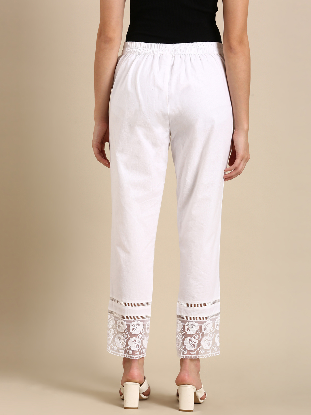 Kiran Wholesome White Pants