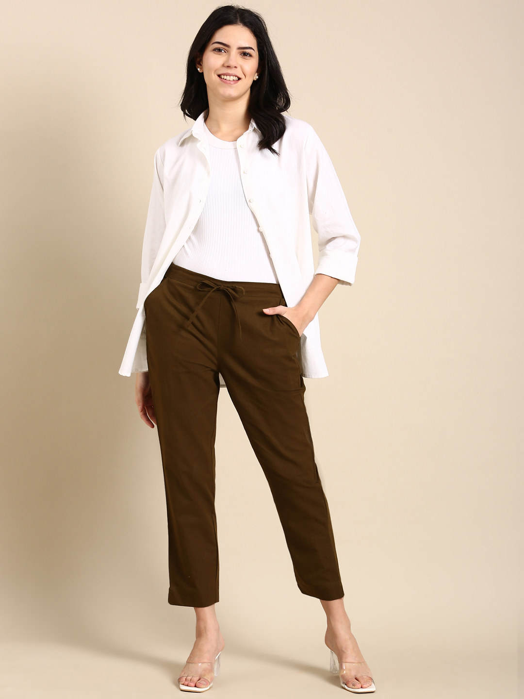 Olive Green Classic pants