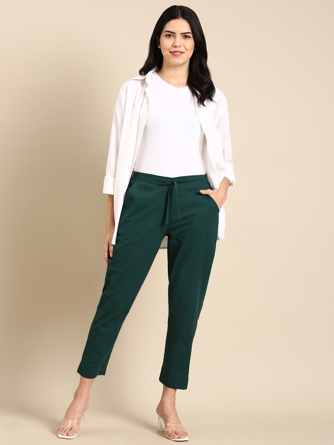 Bottle Green Classic  Pants