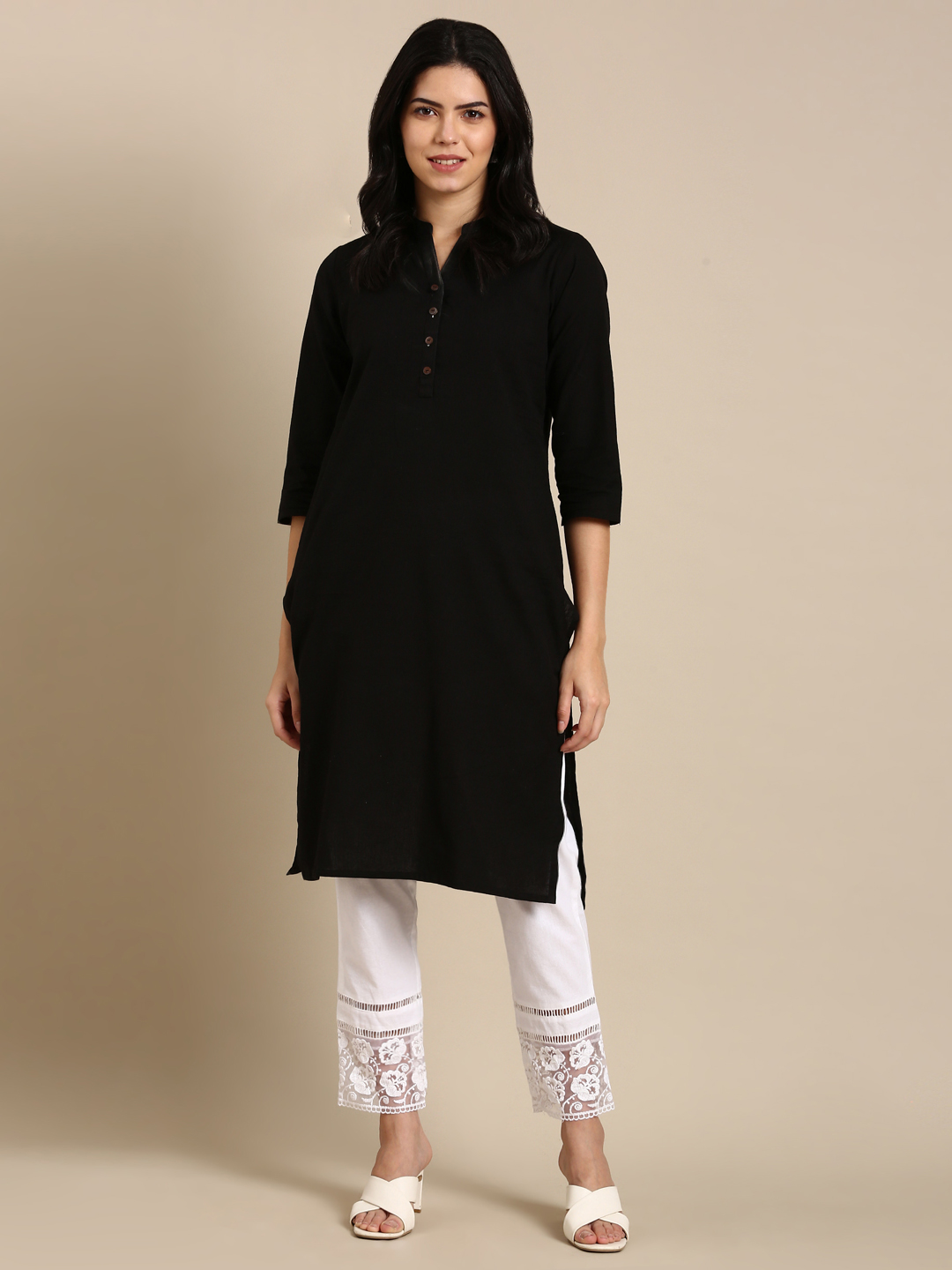 Kiran Wholesome White Pants