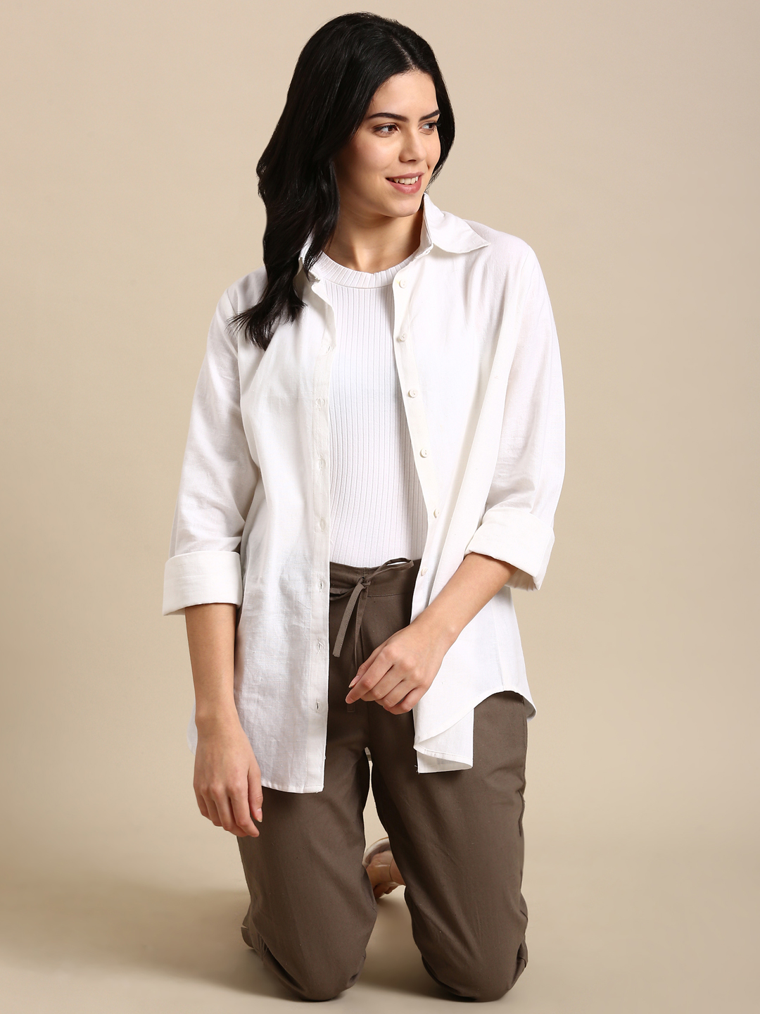 Light Grey Classic pants