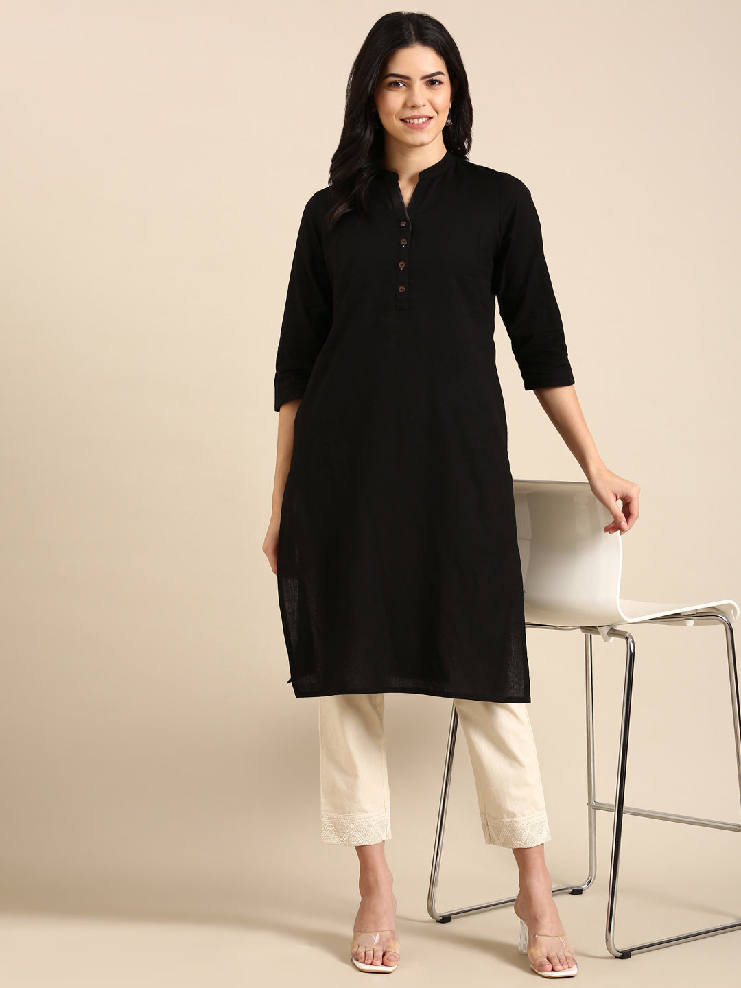 Johnna Classic Cream Pants