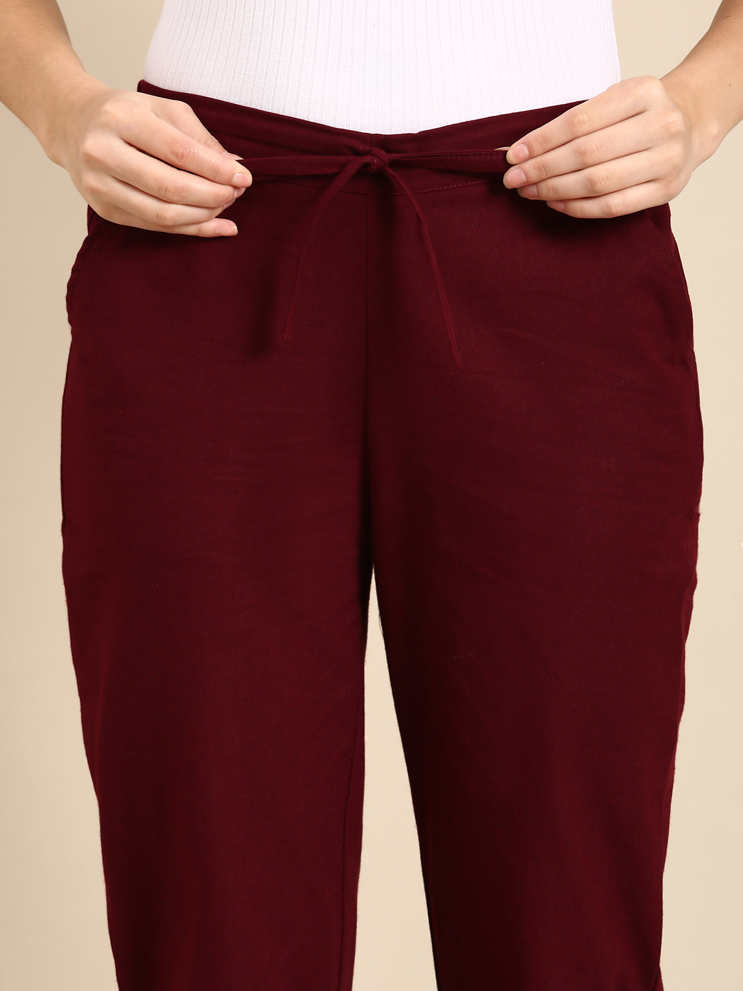 Wine Classic Pants