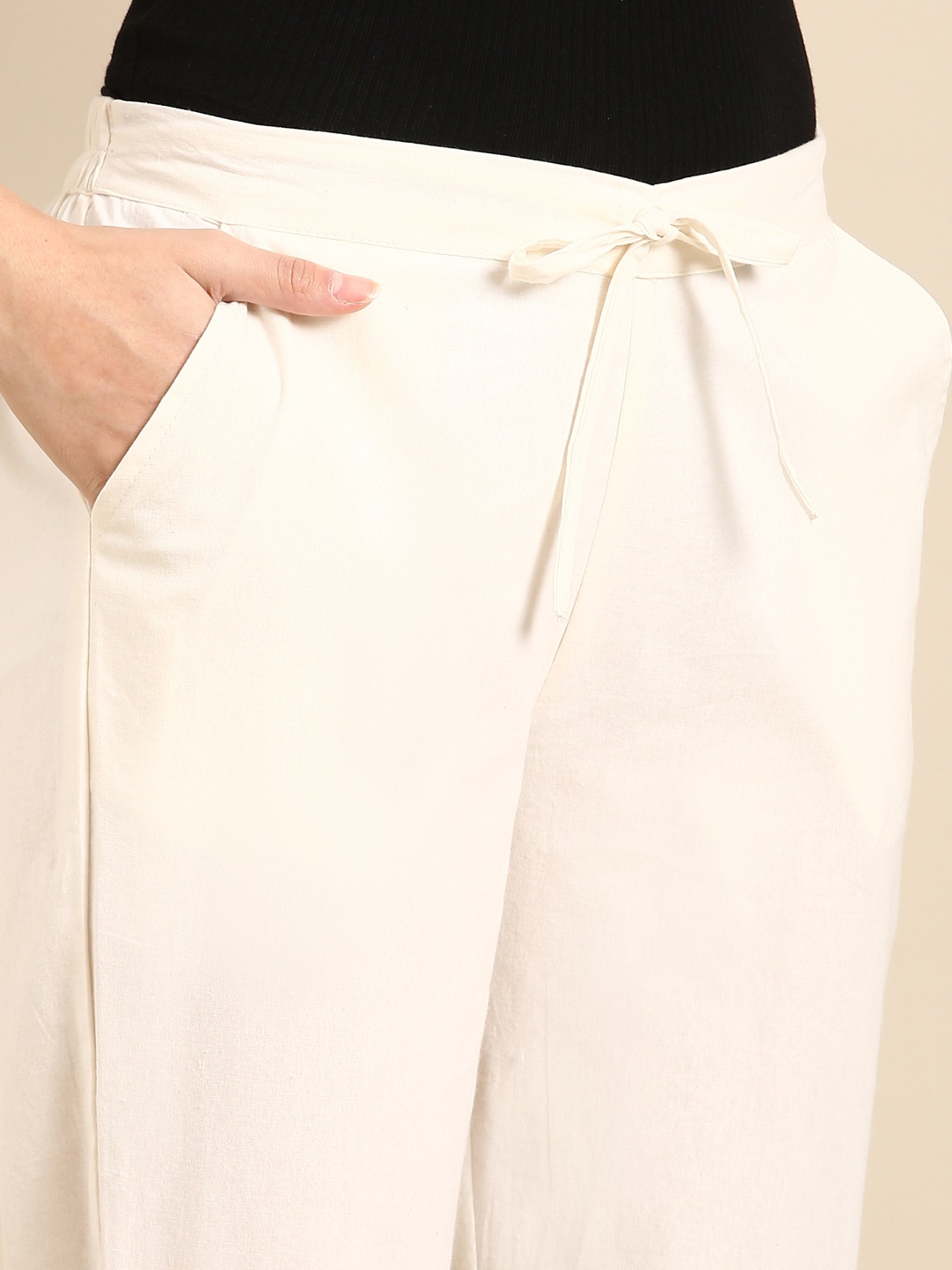 Off white Classic Pants