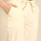 Cream Classic Pants