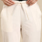 Off White Crochet Pants