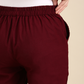 Wine Classic Pants