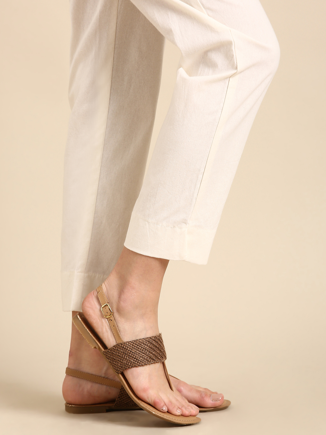 Off white Classic Pants