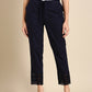 Navy Blue Crochet Pants