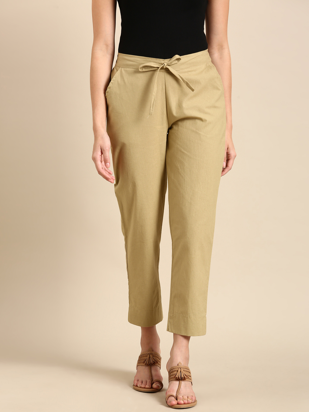 Off white Classic Pants