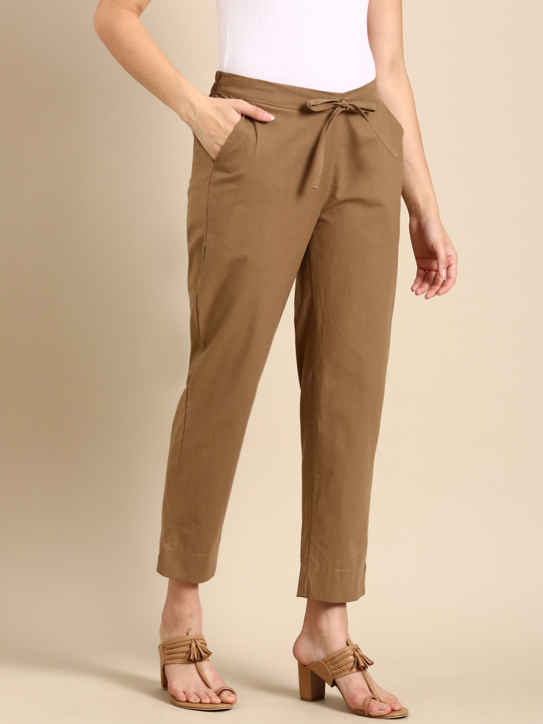 Off white Classic Pants