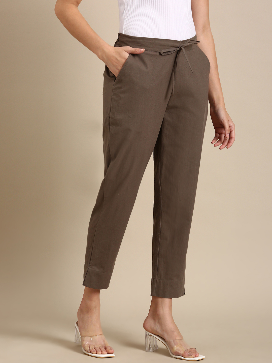 Off white Classic Pants