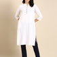 Navy Blue Side Chikan Pants