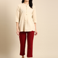 Maroon Classic Pants