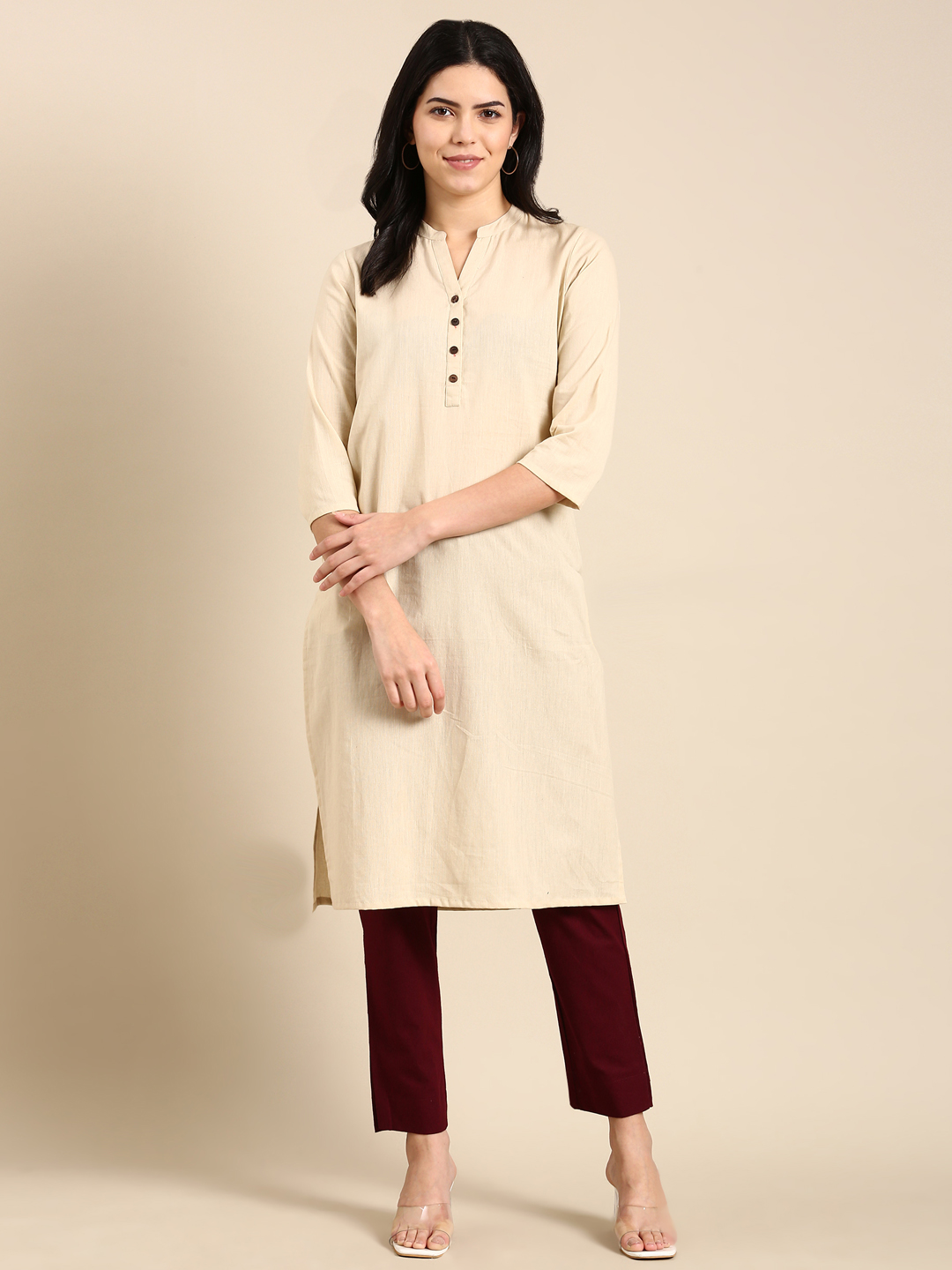 Wine Classic Pants