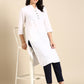 Navy Blue Side Chikan Pants